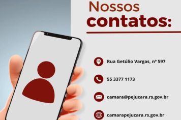 Nossos contatos!