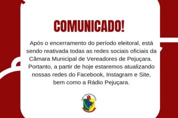 Comunicado!
