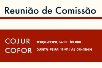 Reunião das Comissões