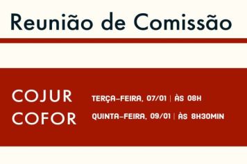 Reunião das Comissões