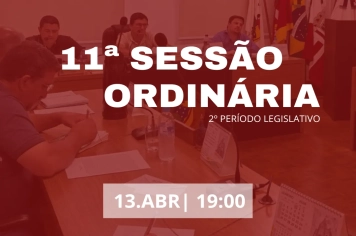 11ª Sessão Ordinária 
