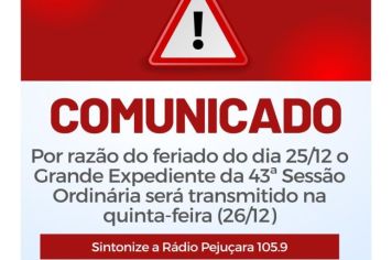 Comunicado!