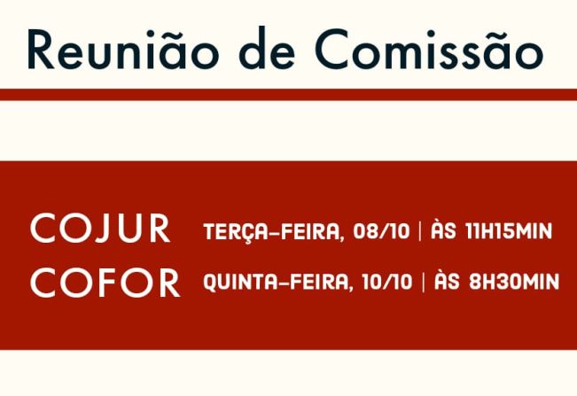 Reunião das Comissões