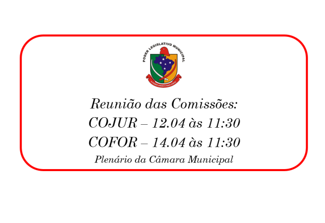 Reunião das Comissões