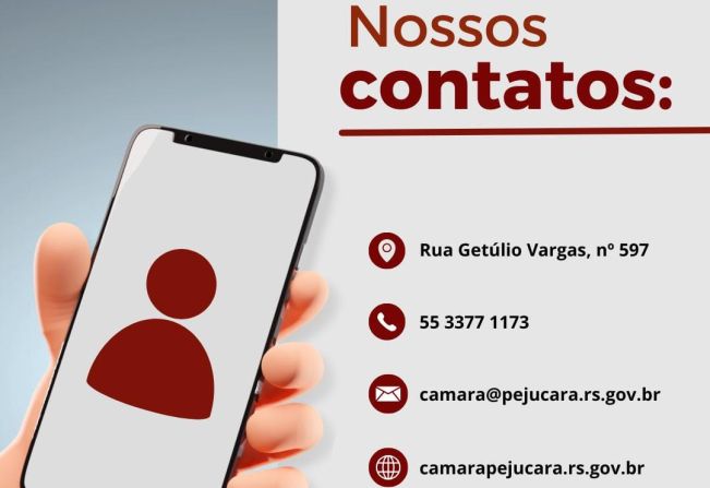 Nossos contatos!