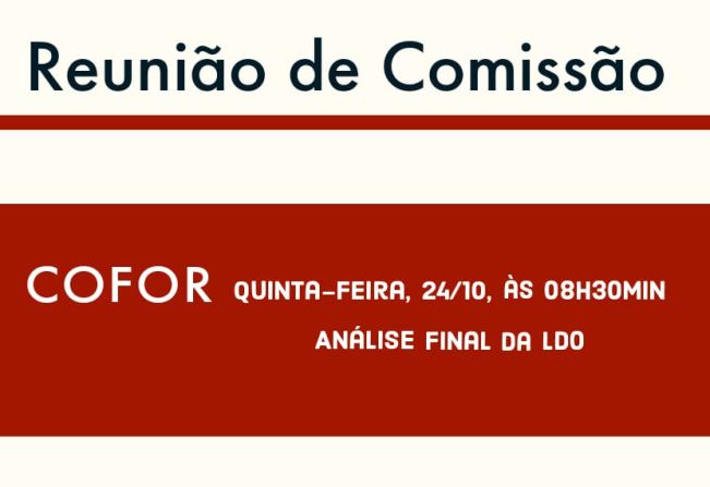 Reunião das Comissões