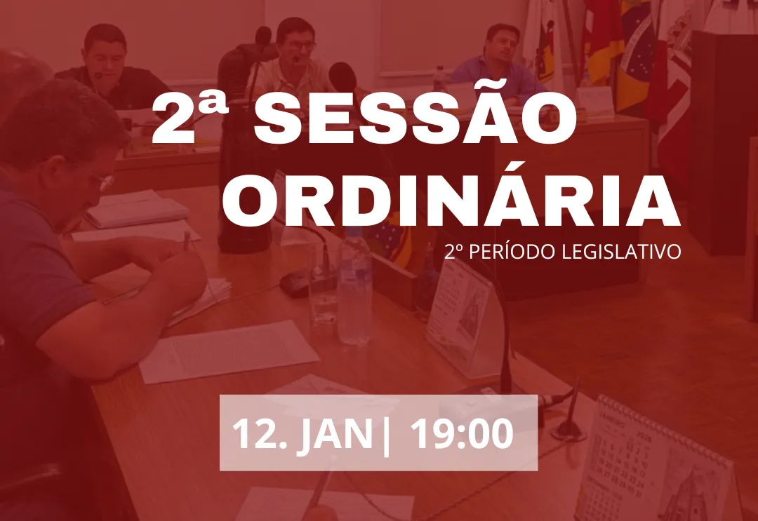 2ª Sessão Ordinária 