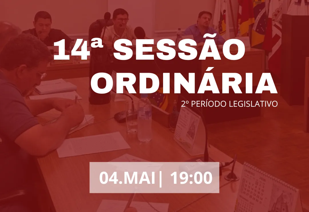 14ª Sessão Ordinária 