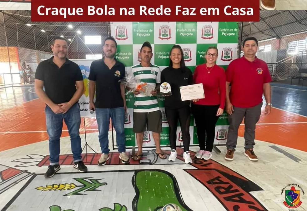 Craque, o Bola na Rede Faz em Casa