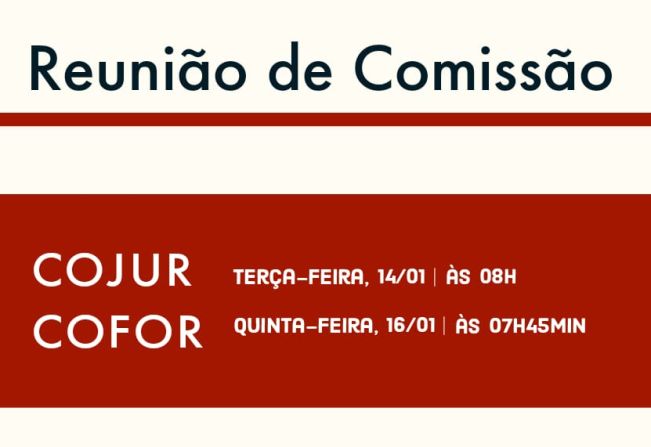 Reunião das Comissões