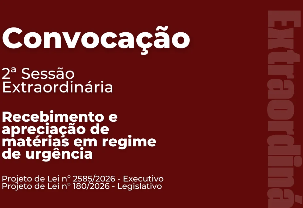 2ª Sessão Extraordinária