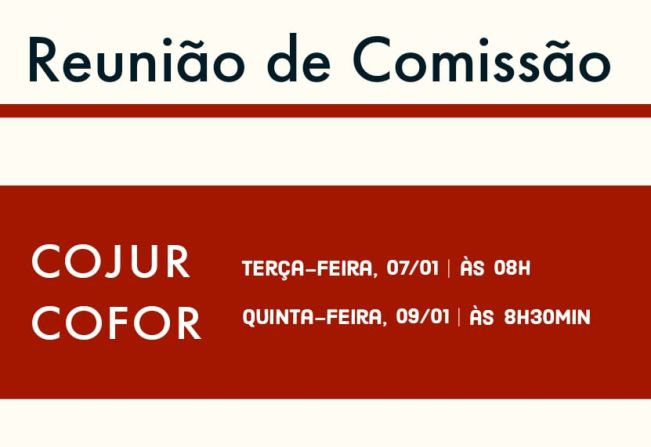 Reunião das Comissões