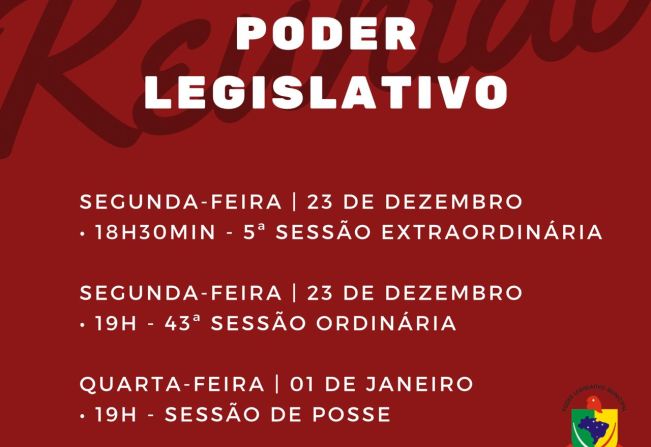 Cronograma de Sessões